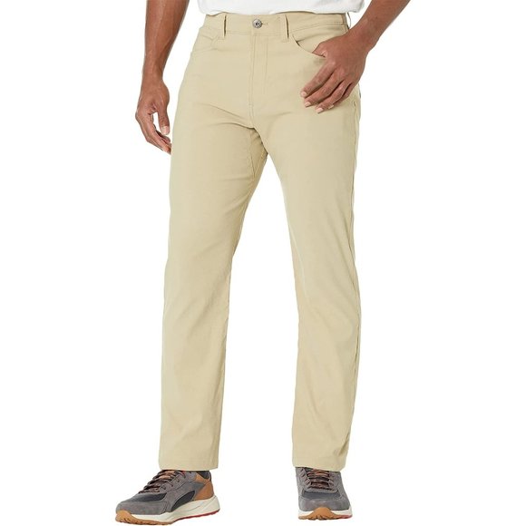 Brand New The North Face Men's Sprag 5-Pocket Slim Leg Pants Twill Beige - Picture 1 of 7